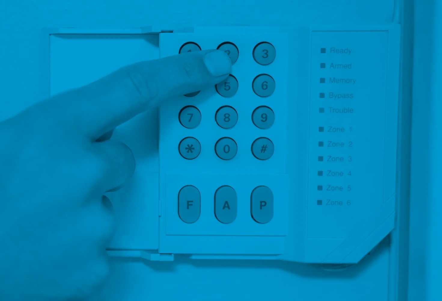 Alarm monitoring & response service illustration