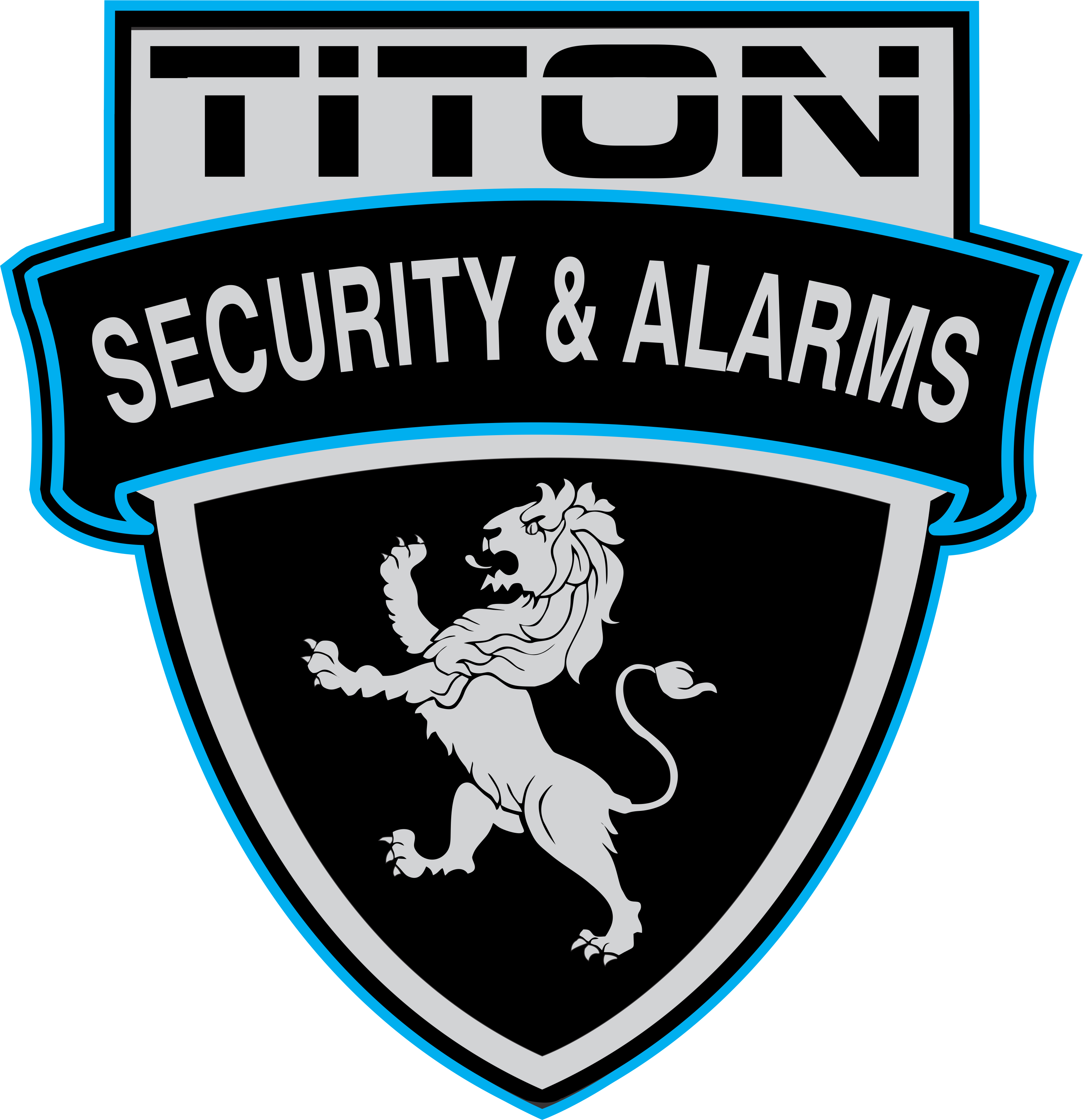 Original Titon Security & Alarms crest